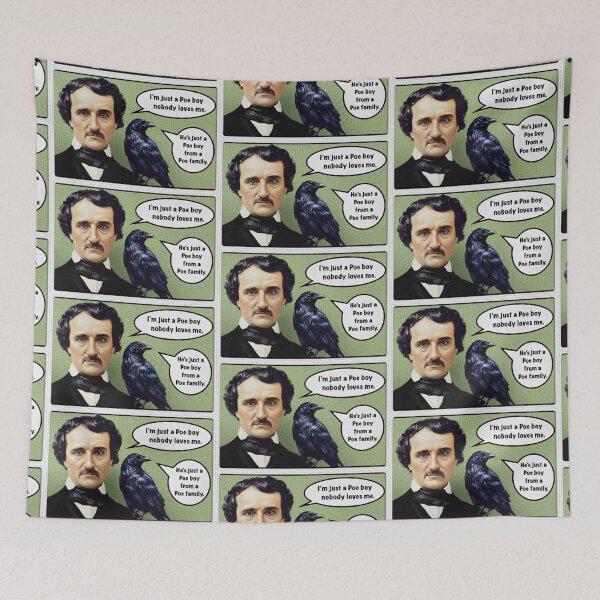 Item preview, Edgar Allan Poe - I’m Just a Poe Boy, Nobody Loves Me designed and sold by 1SadBlackSheep.