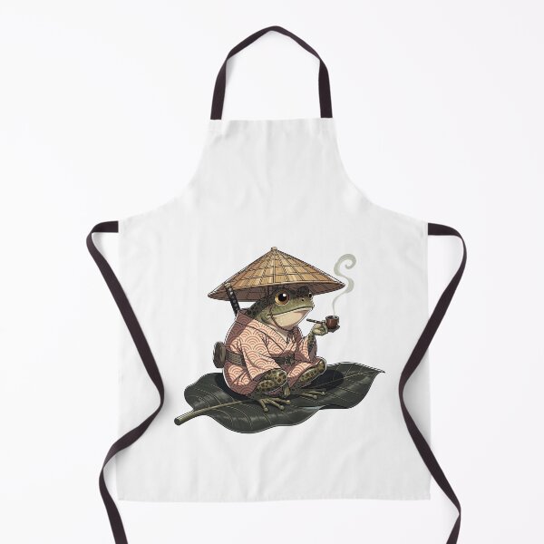Item preview, Japanese Kimono Frog Samurai Character designed and sold by elderberry.