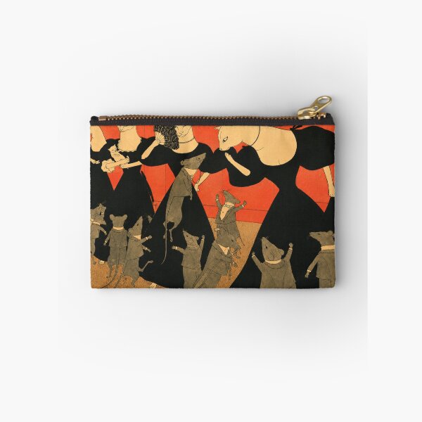 Item preview, Cats and their rodent admirers Simplicissimus - Art Nouveau Cat Illustration Vintage Anthropomorphic Print for Gothic Decor Lovers designed and sold by RickE.
