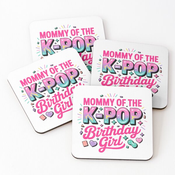 Item preview, Mommy of the K‑Pop Birthday Girl – Colorful K‑Pop Party Design designed and sold by MerchlyMike.