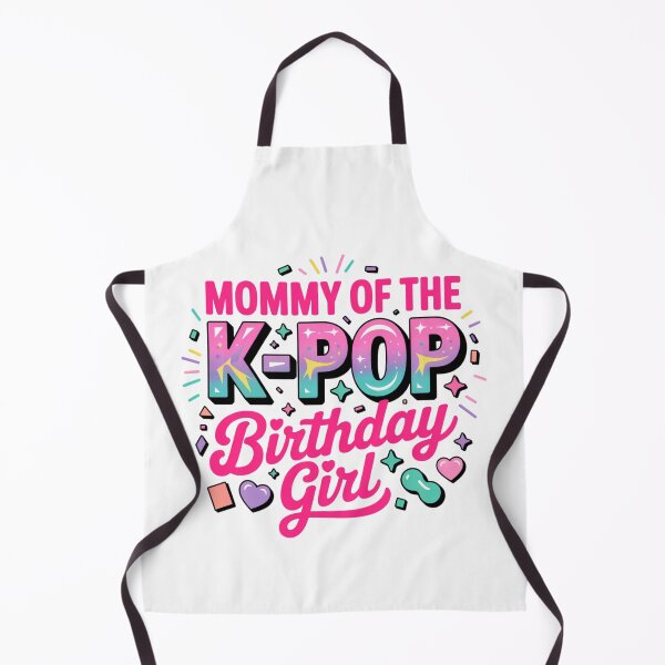 Item preview, Mommy of the K‑Pop Birthday Girl – Colorful K‑Pop Party Design designed and sold by MerchlyMike.