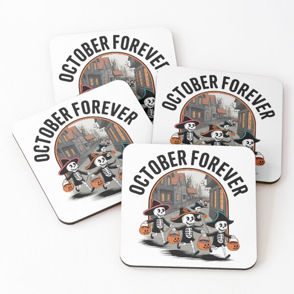 Item preview, October Forever Skeleton Trick or Treat Halloween Town designed and sold by Raw Tigers.