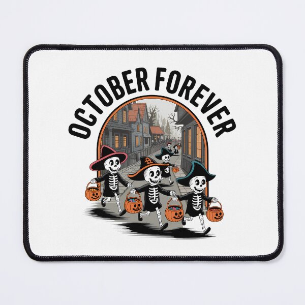 Item preview, October Forever Skeleton Trick or Treat Halloween Town designed and sold by Raw Tigers.