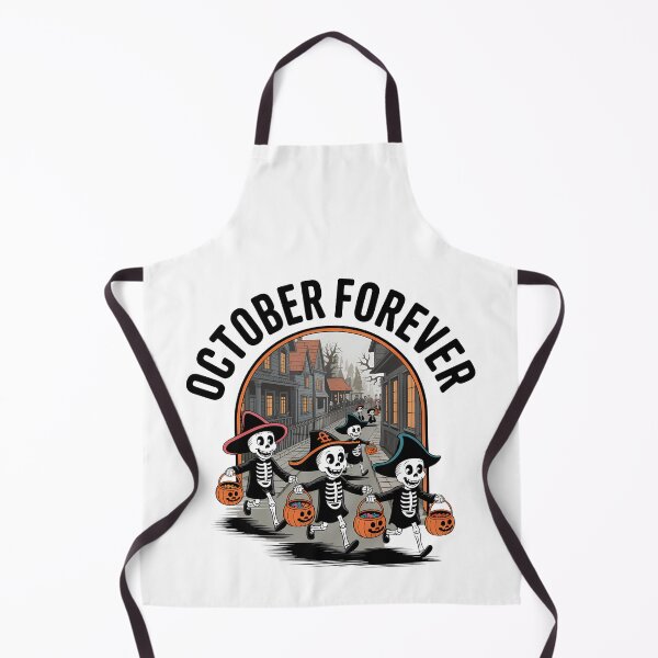 Item preview, October Forever Skeleton Trick or Treat Halloween Town designed and sold by Raw Tigers.