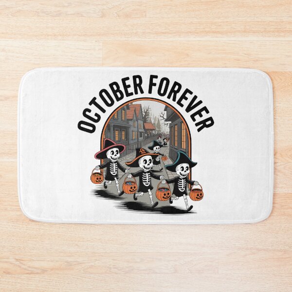 Item preview, October Forever Skeleton Trick or Treat Halloween Town designed and sold by Raw Tigers.