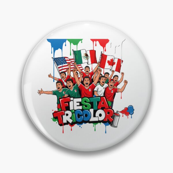 Item preview, Fiesta Tricolor Soccer Fans Graffiti Streetwear designed and sold by M.Store.