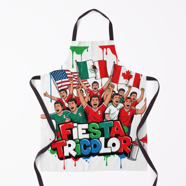 Item preview, Fiesta Tricolor Soccer Fans Graffiti Streetwear designed and sold by M.Store.