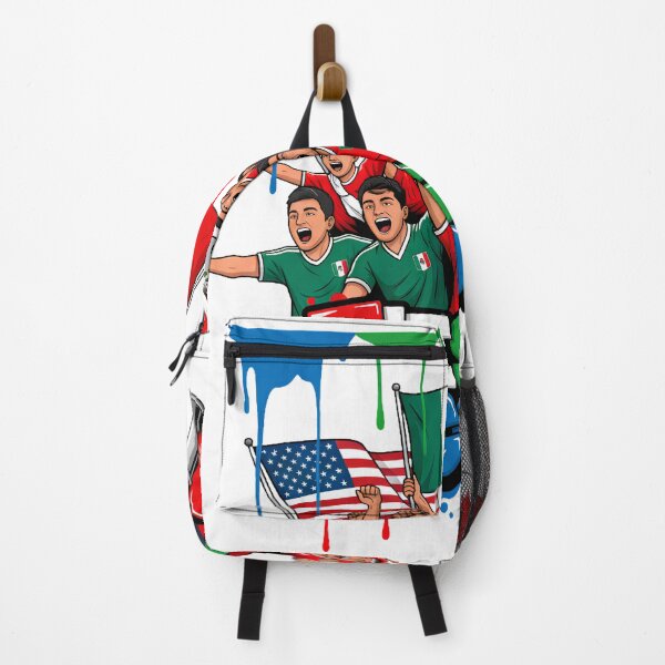 Item preview, Fiesta Tricolor Soccer Fans Graffiti Streetwear designed and sold by M.Store.