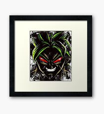 Broly - Bring. It. On. Framed Print