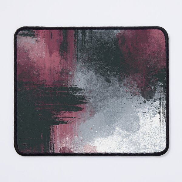 Item preview, Layered Magenta Black Abstract Texture - Textured Red Palette No.5 designed and sold by SlowRegardArt.