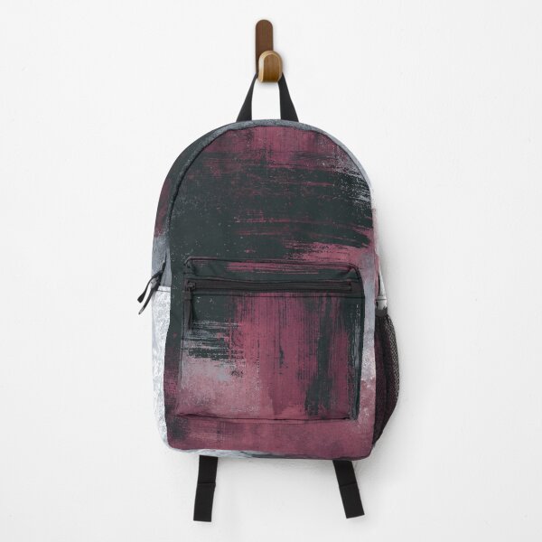 Item preview, Layered Magenta Black Abstract Texture - Textured Red Palette No.5 designed and sold by SlowRegardArt.