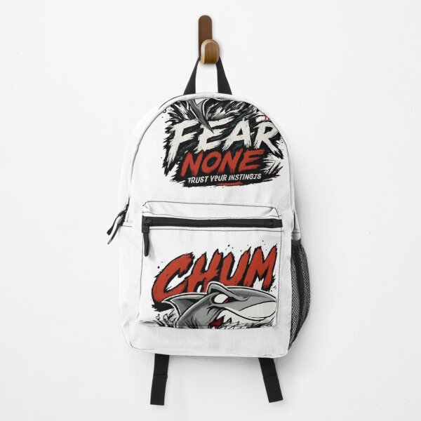 Item preview, Chum Fear None – Born to Hunt Shark Graphic designed and sold by CatLovers Studio.