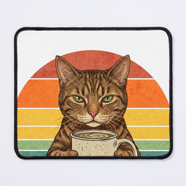 Item preview, I'm Only Talking To Jesus Today Cat Coffee Retro designed and sold by d247.