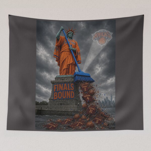 Item preview, Knicks Liberty: Finals Bound Under the Storm . designed and sold by Anime-Clothes1.