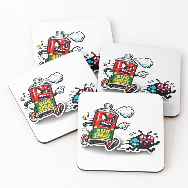 Item preview,  ⁠Funny Programming Bug Spray Developer Sticker designed and sold by MIROUZ2000.