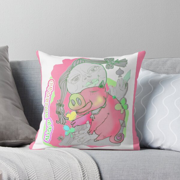 Item preview,  Alice in Wonderland - Alice and The Baby Pig (original drawing by ACCI) designed and sold by VanyssaGraphics.