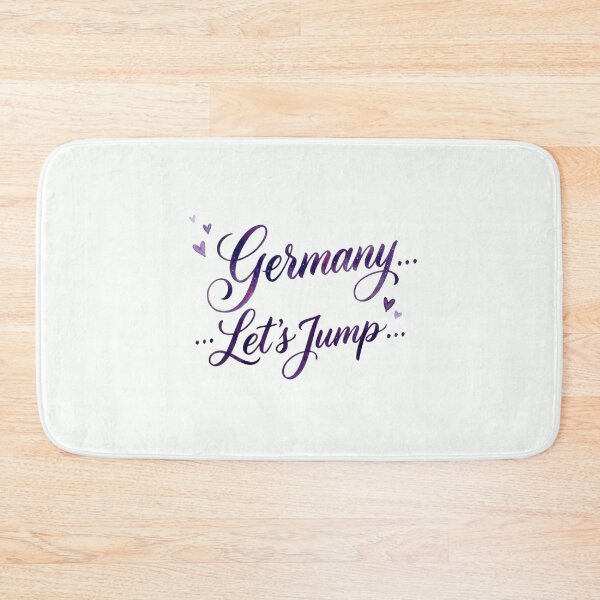 Item preview, Germany Army’s Let’s Jump Concert themed design designed and sold by RADesignHub.
