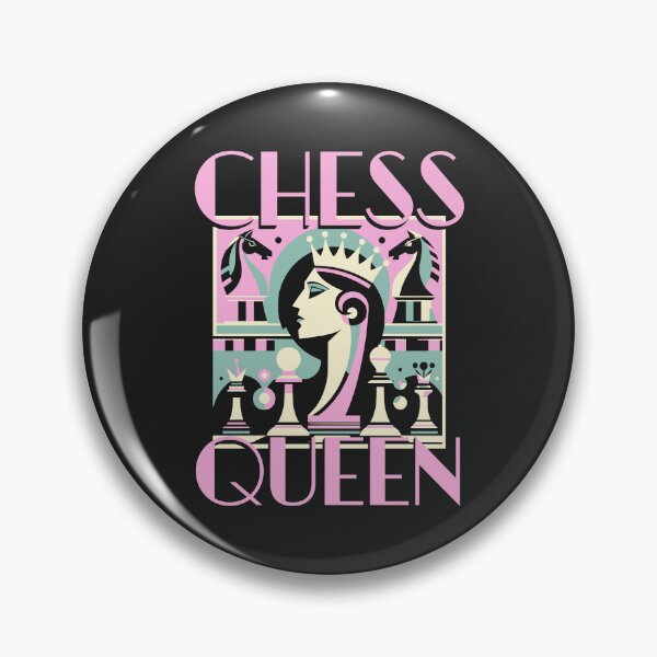 Item preview, Art Deco Style Chess Queen designed and sold by humnoo.