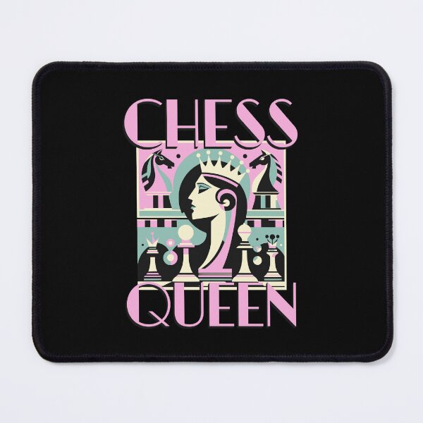 Item preview, Art Deco Style Chess Queen designed and sold by humnoo.