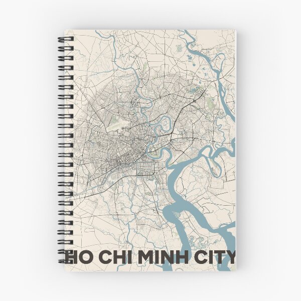 Item preview, Ho Chi Minh City Map designed and sold by MapsNerd.