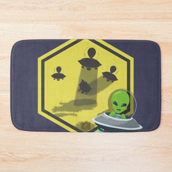 Item preview, Funny Alien Crossing designed and sold by Riverhollow.