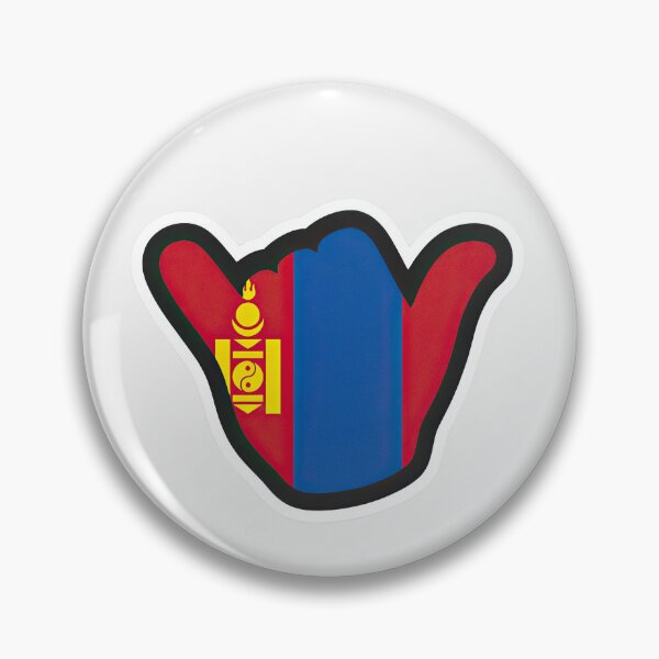 Item preview, Mongolia Shaka Flag designed and sold by ShakaLife.org.