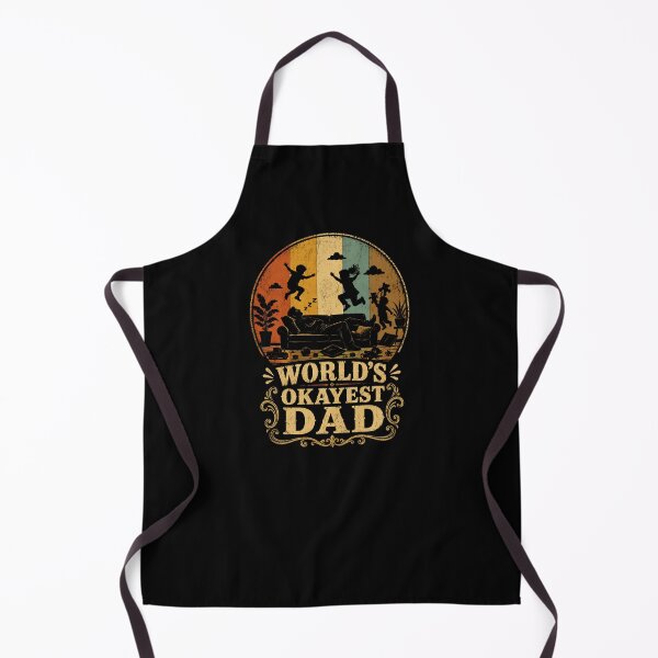 Item preview, Okayest Dad – Funny Vintage Parenting Humor Relaxation Design designed and sold by Taans-Creation.