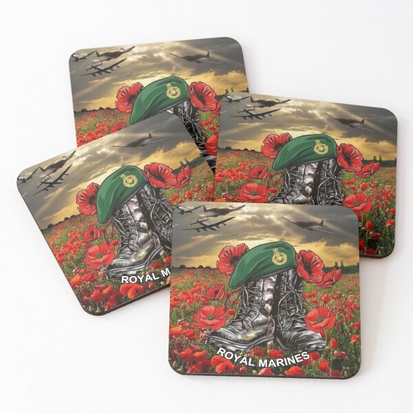 Item preview, Royal Marines Beret on Boots Remembrance designed and sold by Bootneckstore.