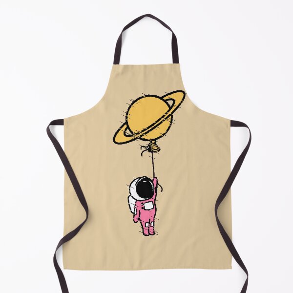 Item preview, Pink Astronaut Saturn Yellow Glitch Space Gift Science designed and sold by AstronautMerch.