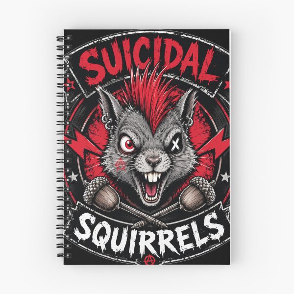 Item preview, Suicidal Squirrels – Claws & Chaos Insignia designed and sold by BB Design Garage.