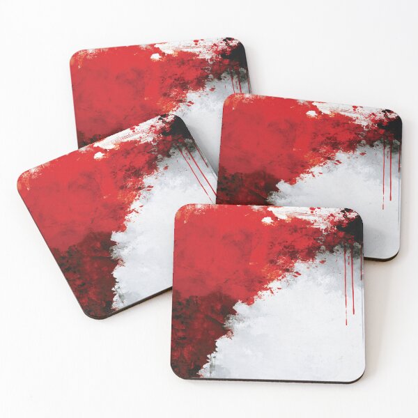 Item preview, Bold Red Abstract Expressionist Painting - Textured Red Palette No.6 designed and sold by SlowRegardArt.