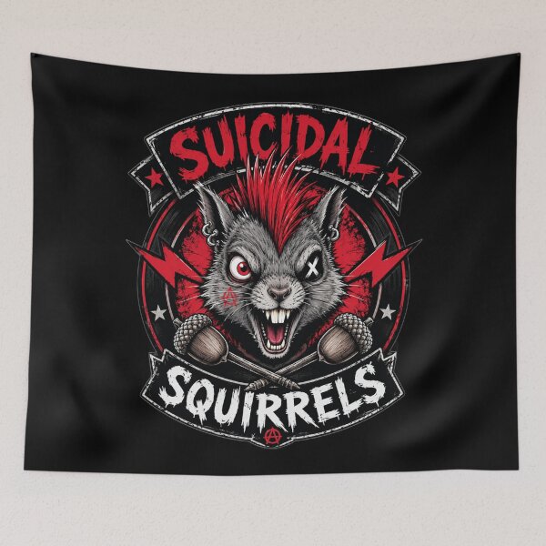 Item preview, Suicidal Squirrels – Claws & Chaos Insignia designed and sold by BB Design Garage.