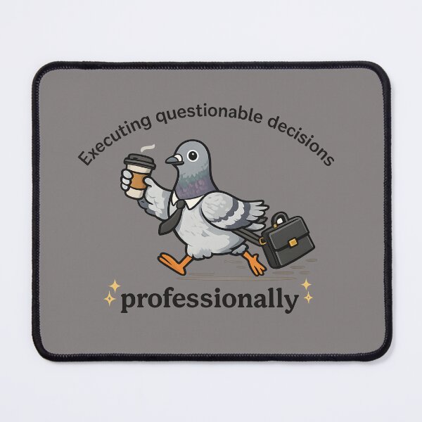 Item preview, Executing Questionable Decisions Professionally designed and sold by Lizavelle.
