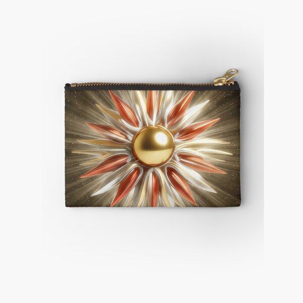 Item preview, 3D Metallic Copper Gold Sunburst Starburst designed and sold by CustomHDman.