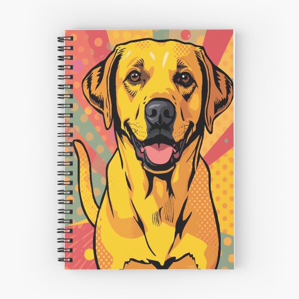 Item preview, Pop Art Yellow Lab designed and sold by AbstractAnom.