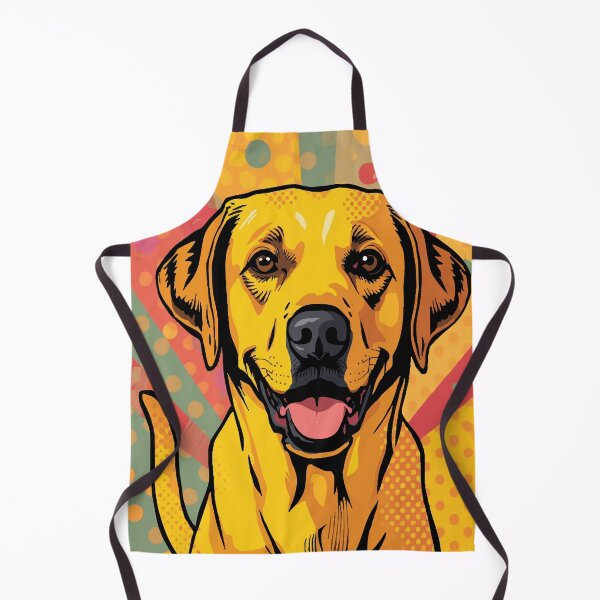 Item preview, Pop Art Yellow Lab designed and sold by AbstractAnom.