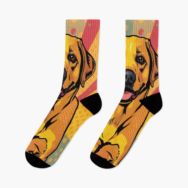 Item preview, Pop Art Yellow Lab designed and sold by AbstractAnom.