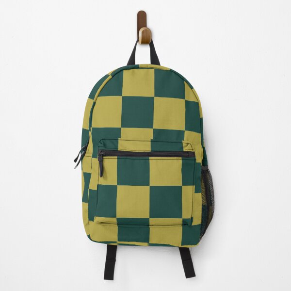 Item preview, Green & brass checkered  designed and sold by Mint + Midnight.