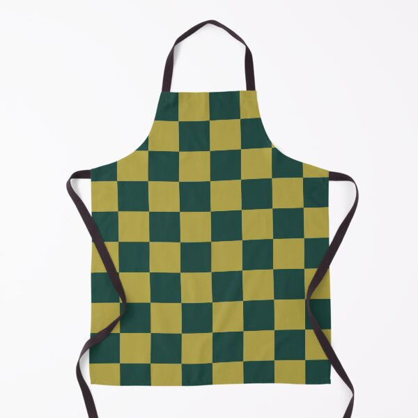 Item preview, Green & brass checkered  designed and sold by Mint + Midnight.