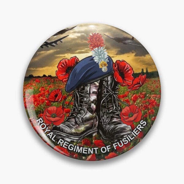 Item preview, Royal Regiment of Fusiliers Beret on Boots Remembrance designed and sold by Bootneckstore.