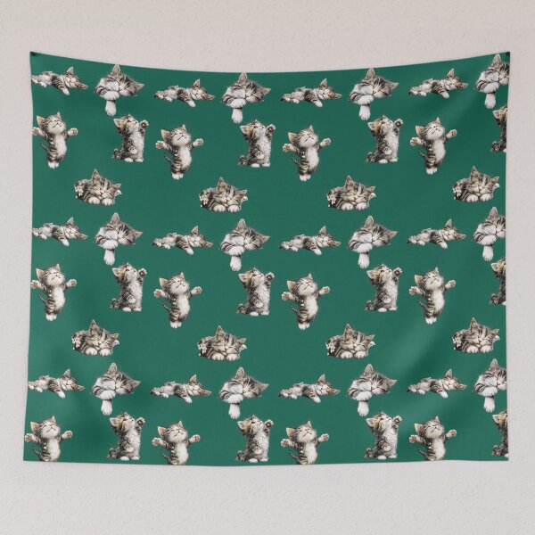 Item preview, Cute sleeping cats  designed and sold by Palmtree94.