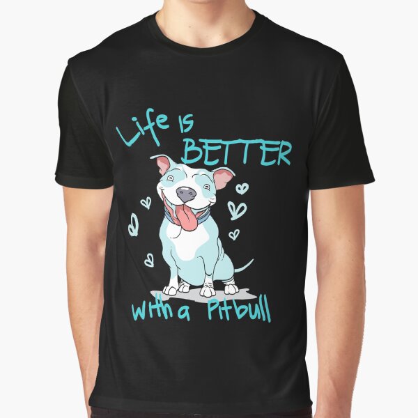 Item preview, Funny Pitbull Mom Gift Life is Better With a Pitbull designed and sold by djpraxis.