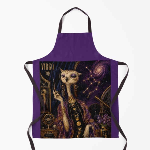 Item preview, Madame Hibou Virgo - The Analytical Astrologer designed and sold by Natalia-Vlad.