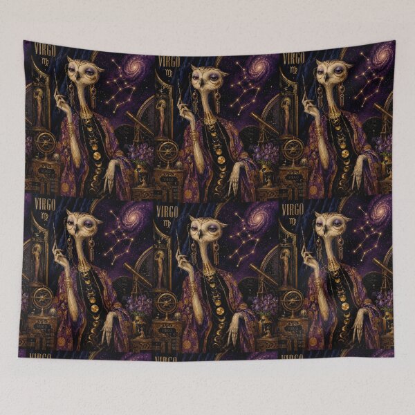 Item preview, Madame Hibou Virgo - The Analytical Astrologer designed and sold by Natalia-Vlad.