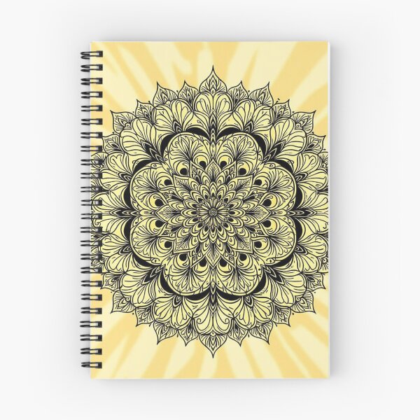 Item preview, Mandala on batik yellow designed and sold by In-Spirit24.