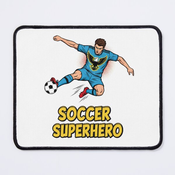 Item preview, Soccer Superhero Retro Pop Art Football Player designed and sold by M.Store.