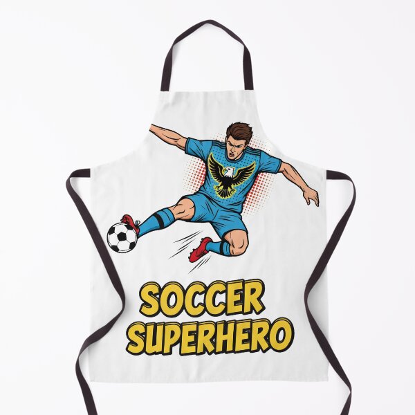 Item preview, Soccer Superhero Retro Pop Art Football Player designed and sold by M.Store.