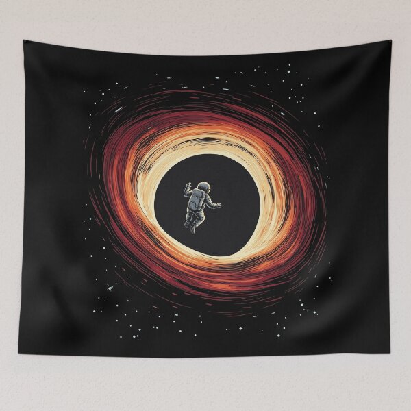 Item preview, Cosmic Black Hole Astronaut Outer Space Galaxy Astronomy designed and sold by rediscoveredapp.