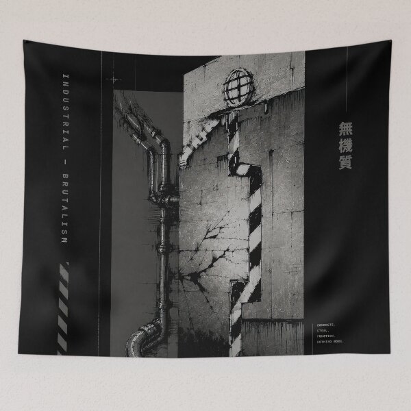 Item preview, Industrial brutalist art  designed and sold by Saint Arts Studio.