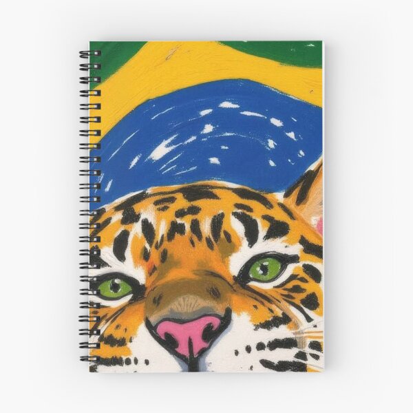 Item preview, Brazilian Jaguar Pride Illustration designed and sold by Ahera.